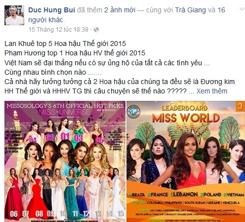 Sao Viet du doan Pham Huong lot top 3 Miss Universe-Hinh-3